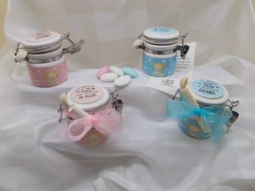 arattolino baby portaspezie h.65cm con scritte