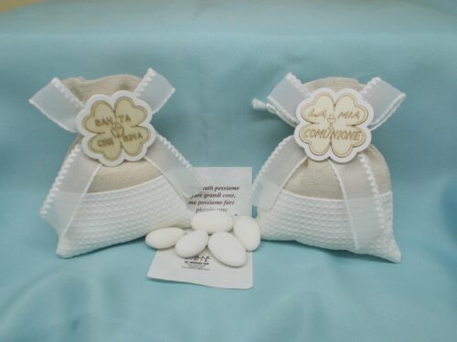 Sacchettino quadrifoglio cm.9x11