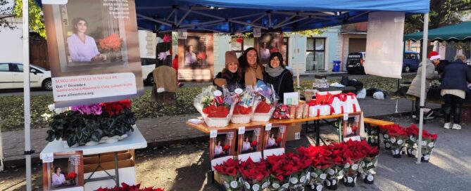 AIL modena gruppo volontari stelle di Natale