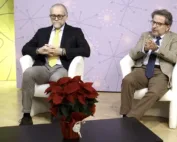 Il Presidente Avv.Paolo Pernice ed il Direttore del Dipartimento di Ematologia di ModenaProf.Mario Luppi ospiti alla trasmissione Detto tra noi