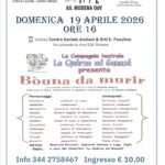 19  Aprile 2026 Spettacolo “Bouna da murir”