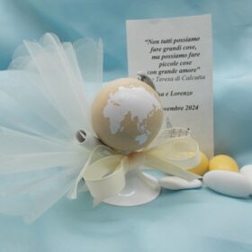 cod.MPMLG1 Travel mappamondo in legno - cm 7