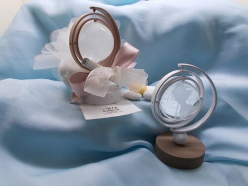 Bomboniera Dedalo mappamondo