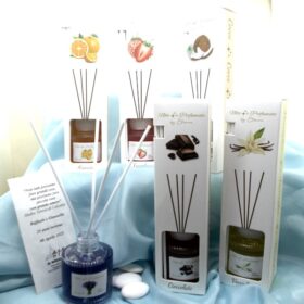 cod.PR07A2 Aroma diffusore 50ml h.7cm - con box - 6 profumazioni assortite